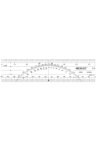 Protractor WESTCOTT W-43 6"/15CM